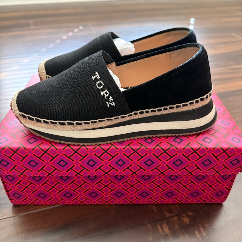 Tory Burch Daisy slip on - black